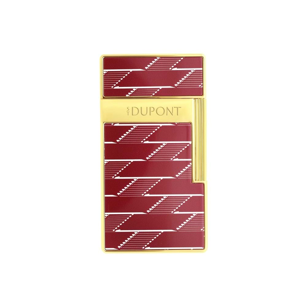S.T. DUPONT LI BİGGY 1872 BURGUNDY MONOGRAM ÇAKMAK
