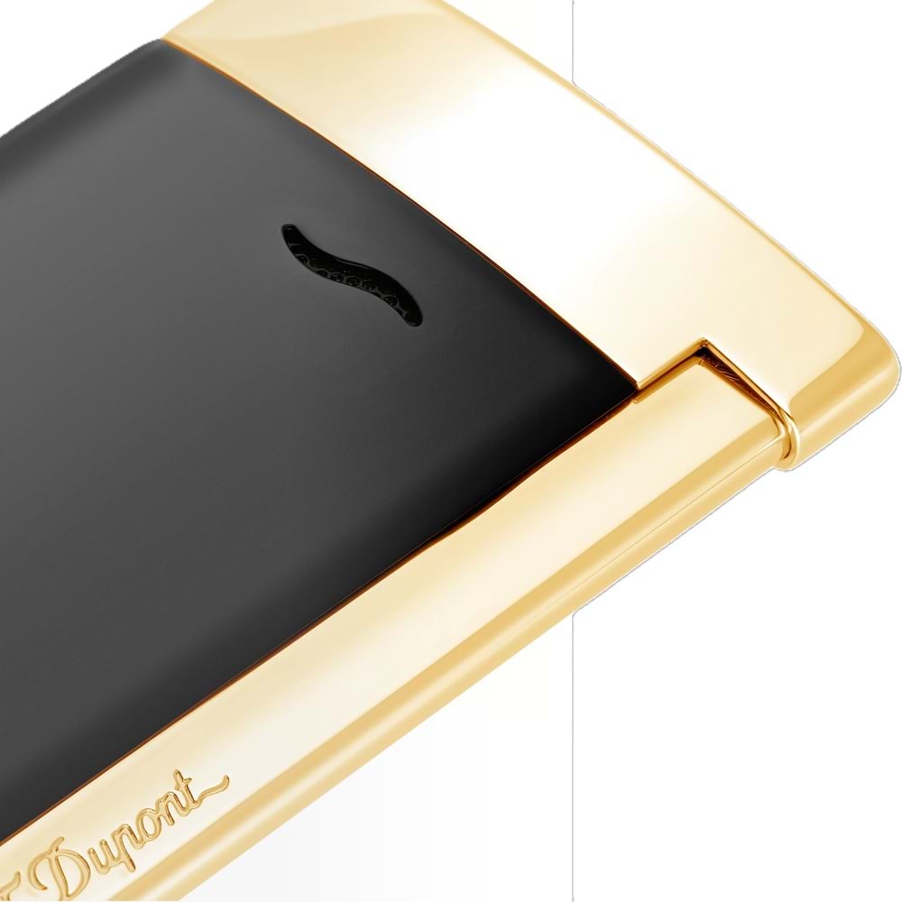 S.T. DUPONT SLIM 7 BLACK&GOLDEN FINISHES