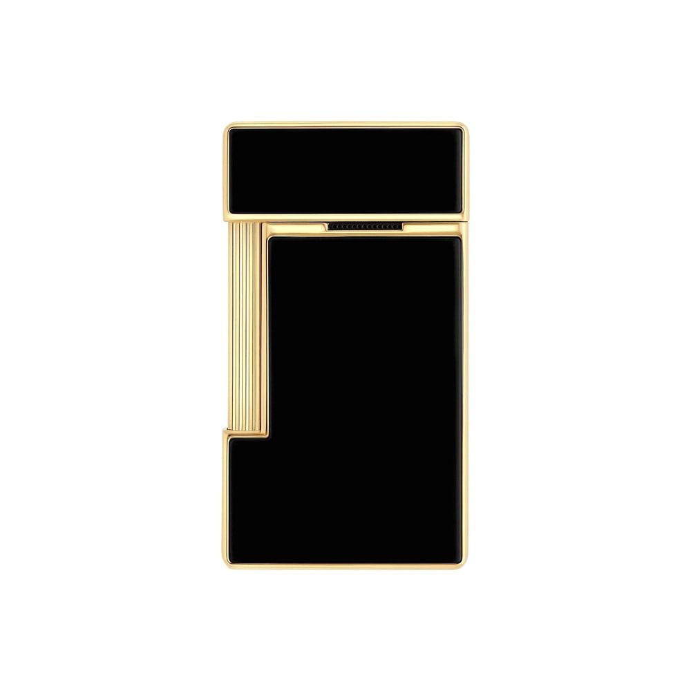 S.T. DUPONT LI SLİMMY BLACK LACQUER/GOLDEN ÇAKMAK