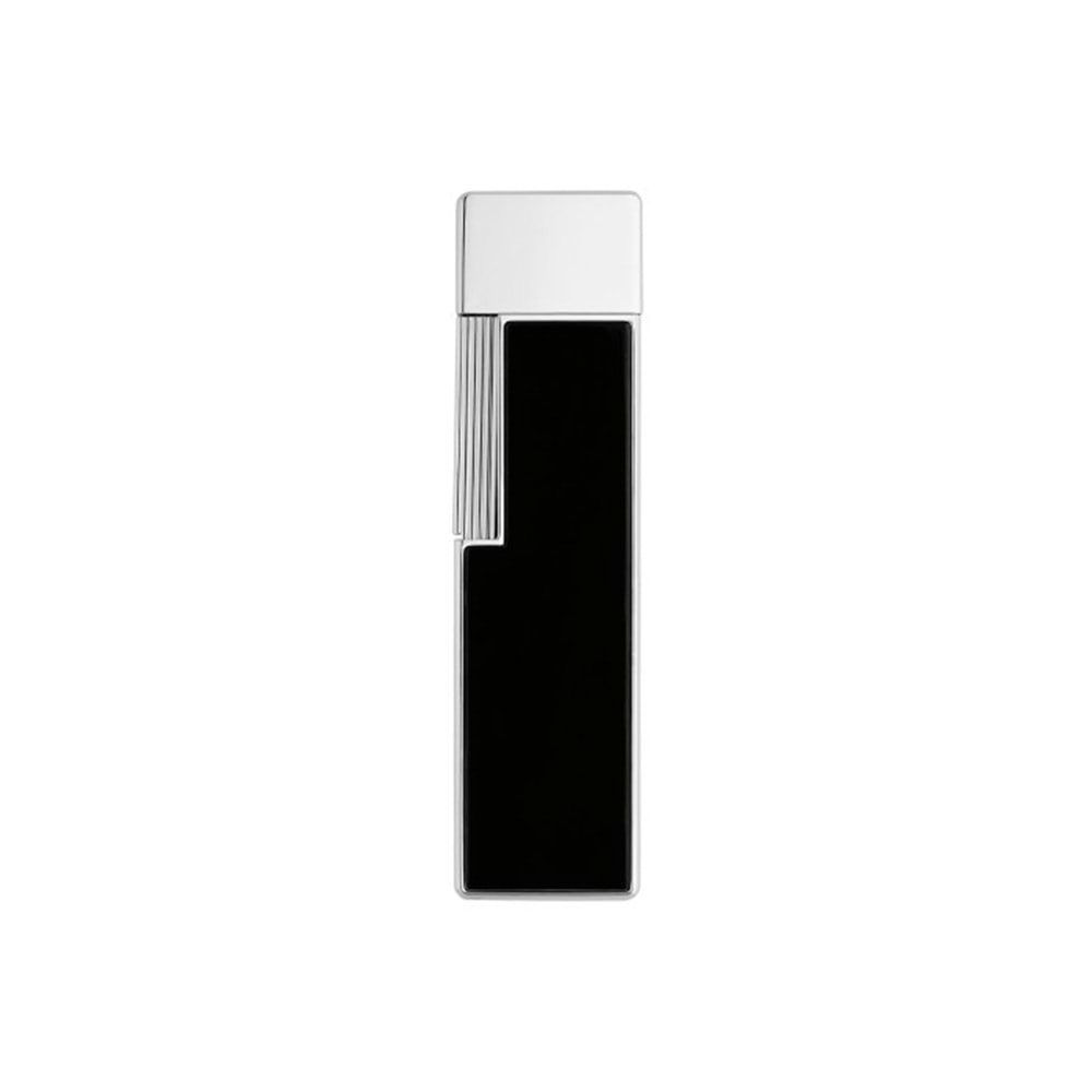S.T. DUPONT LI TWIGGY BLACK LACQUER/CHROME ÇAKMAK