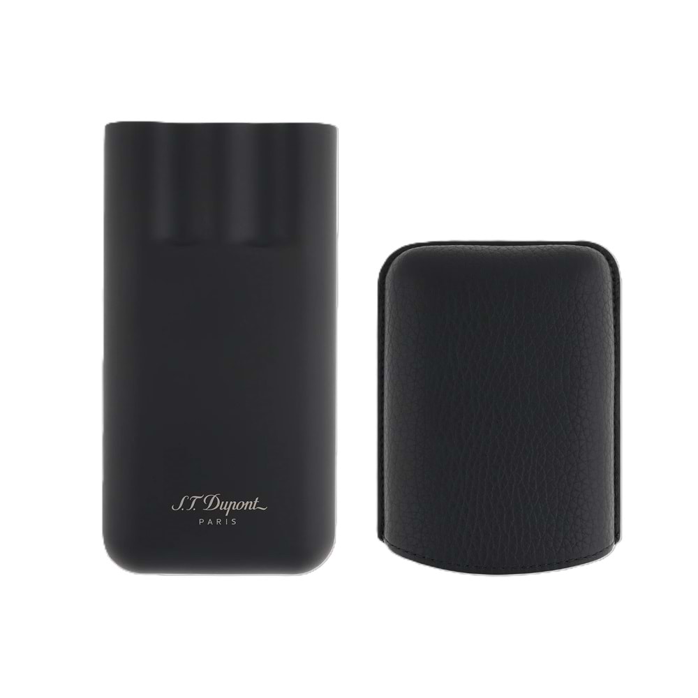 S.T. DUPONT 3CG CASE BLACK GR/MATTE
