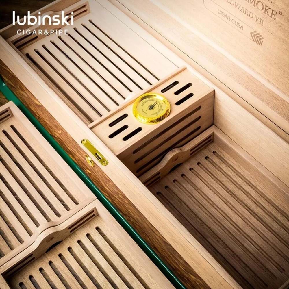 LUBİNSKİ ROMEO Y JULIETA YEŞİL LAKE HUMİDOR 150S 60023-GN