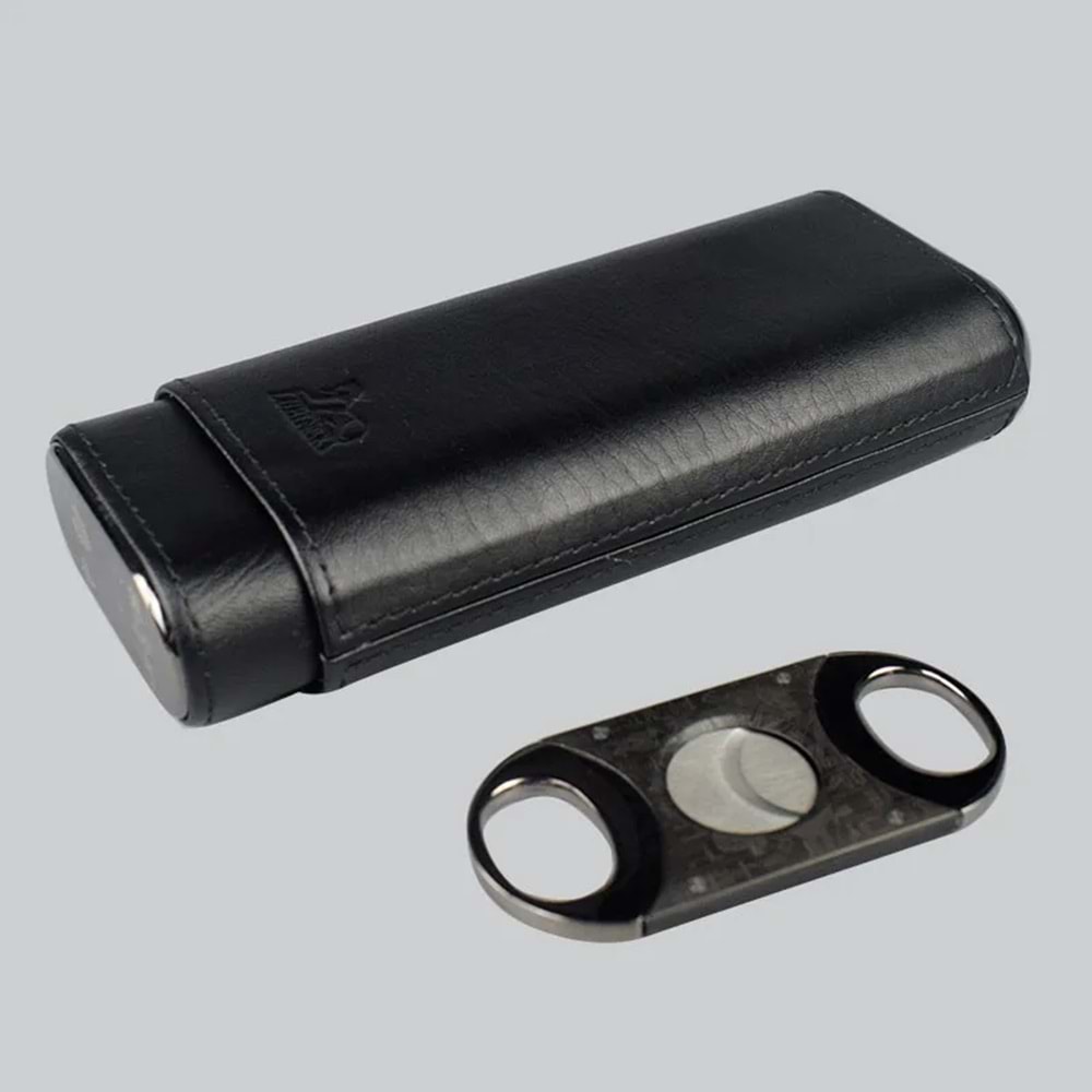 LUBİNSKİ 2 Lİ 60 RİNG PURO KILIFI BLACK KESİCİLİ HY-3305L-1