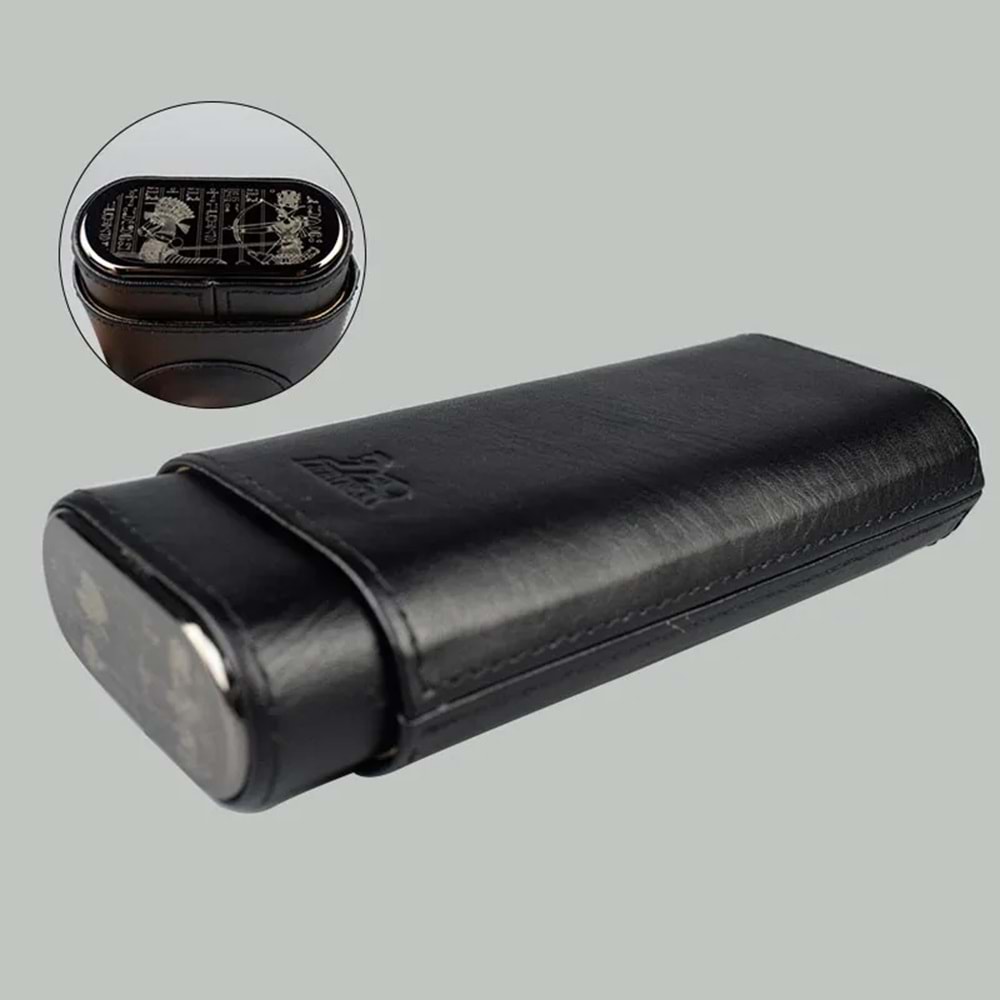 LUBİNSKİ 2 Lİ 60 RİNG PURO KILIFI BLACK KESİCİLİ HY-3305L-1