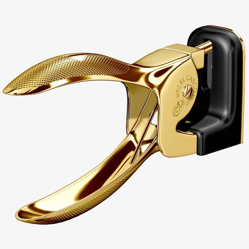 EL CASCO 23KT GOLD PLATED & BLACK PURO MAKASI