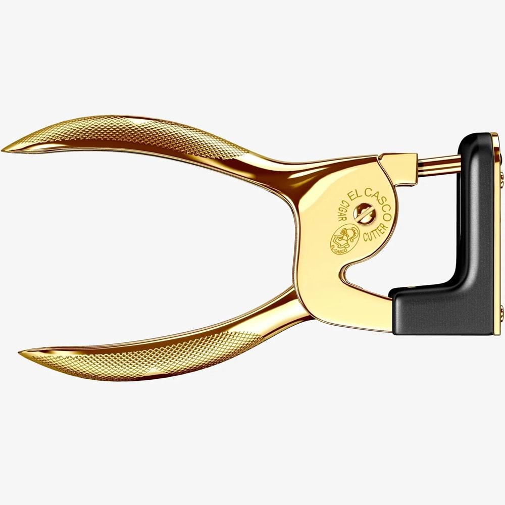 EL CASCO 23KT GOLD PLATED & BLACK PURO MAKASI