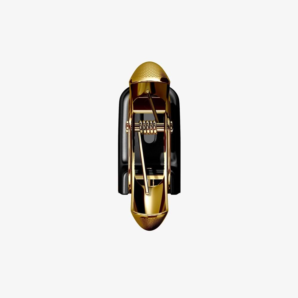 EL CASCO 23KT GOLD PLATED & BLACK PURO MAKASI