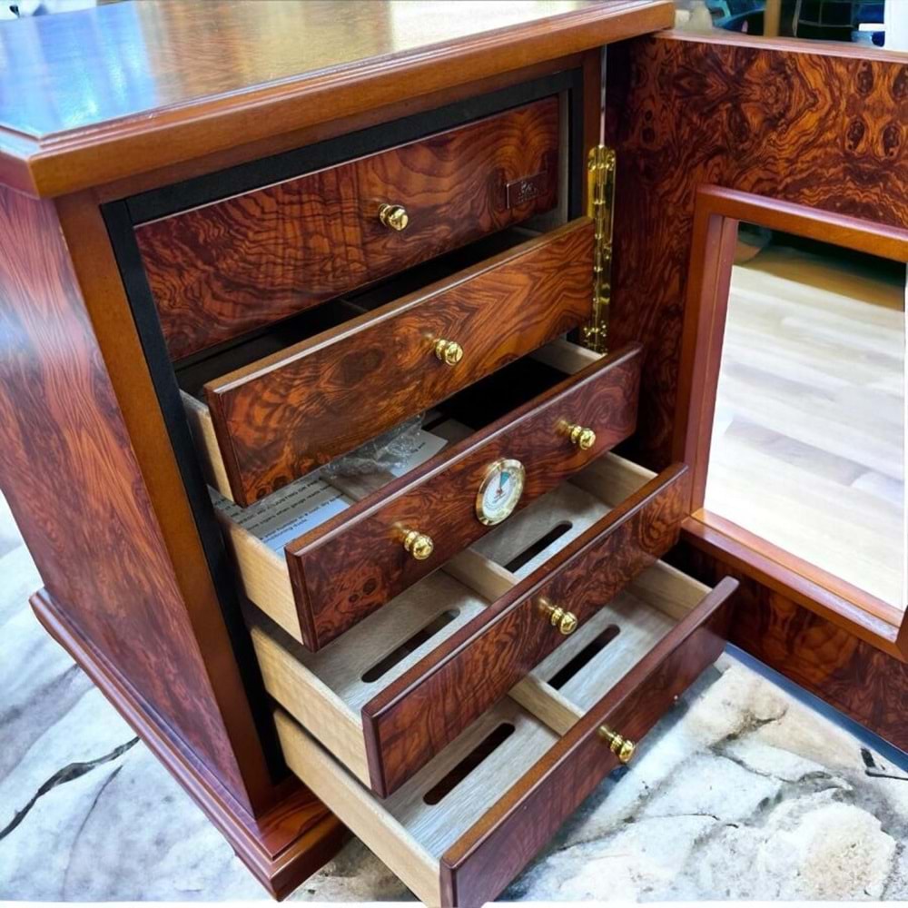 LUBİNSKİ 5 ÇEKMECELİ KARAAĞAÇ 100'S Q1000R