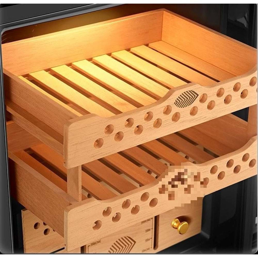 QUANTORO QCC-3A BLACK ELEKTRONİK HUMİDOR