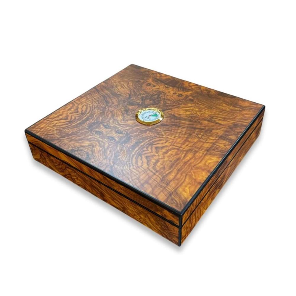 LUBİNSKİ RIVANIO İSPANYOL SEDİRİ KÖK DESENLİ AHŞAP HUMİDOR 20s