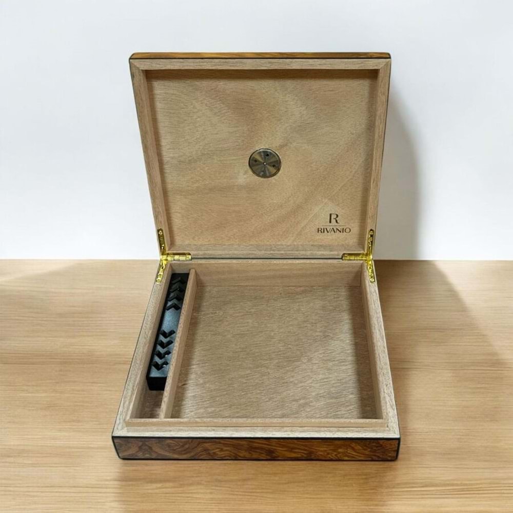 LUBİNSKİ RIVANIO İSPANYOL SEDİRİ KÖK DESENLİ AHŞAP HUMİDOR 20s