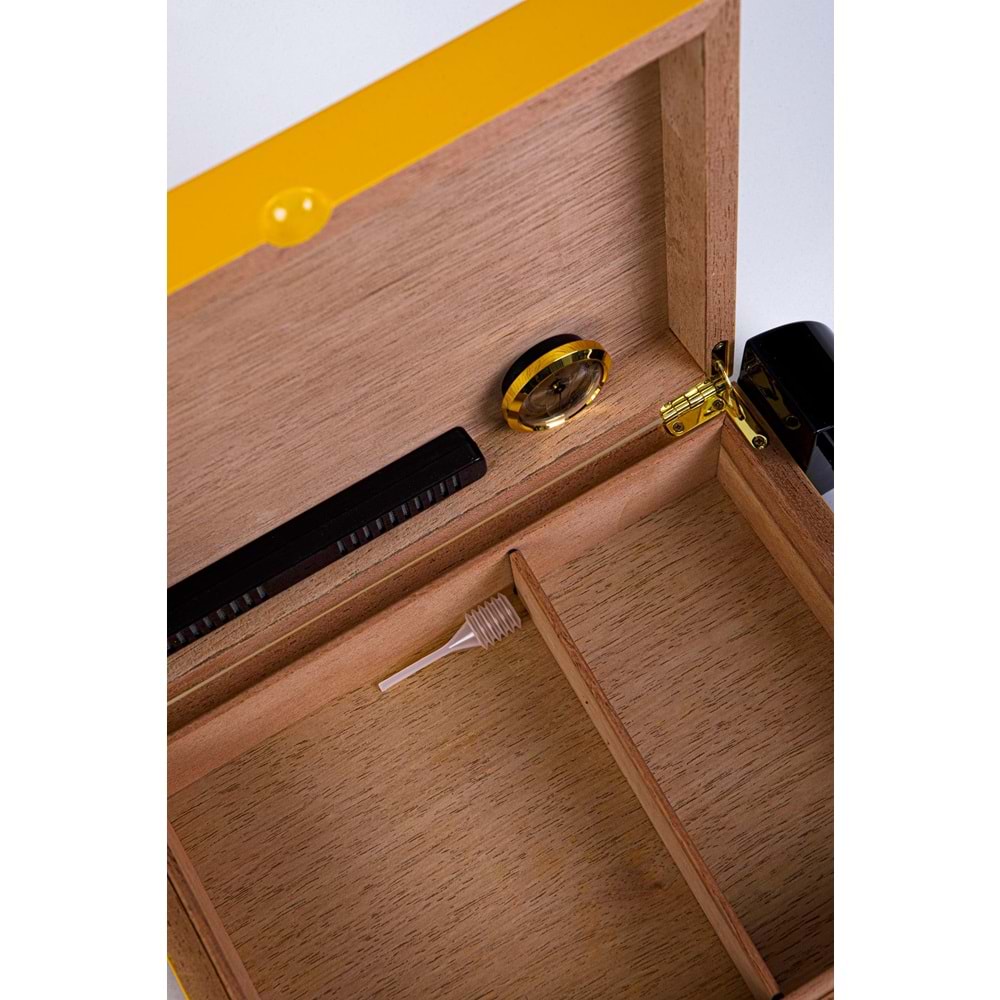 COHIBA SARI SİYAH TUTMALI HUMİDOR PHUM0201