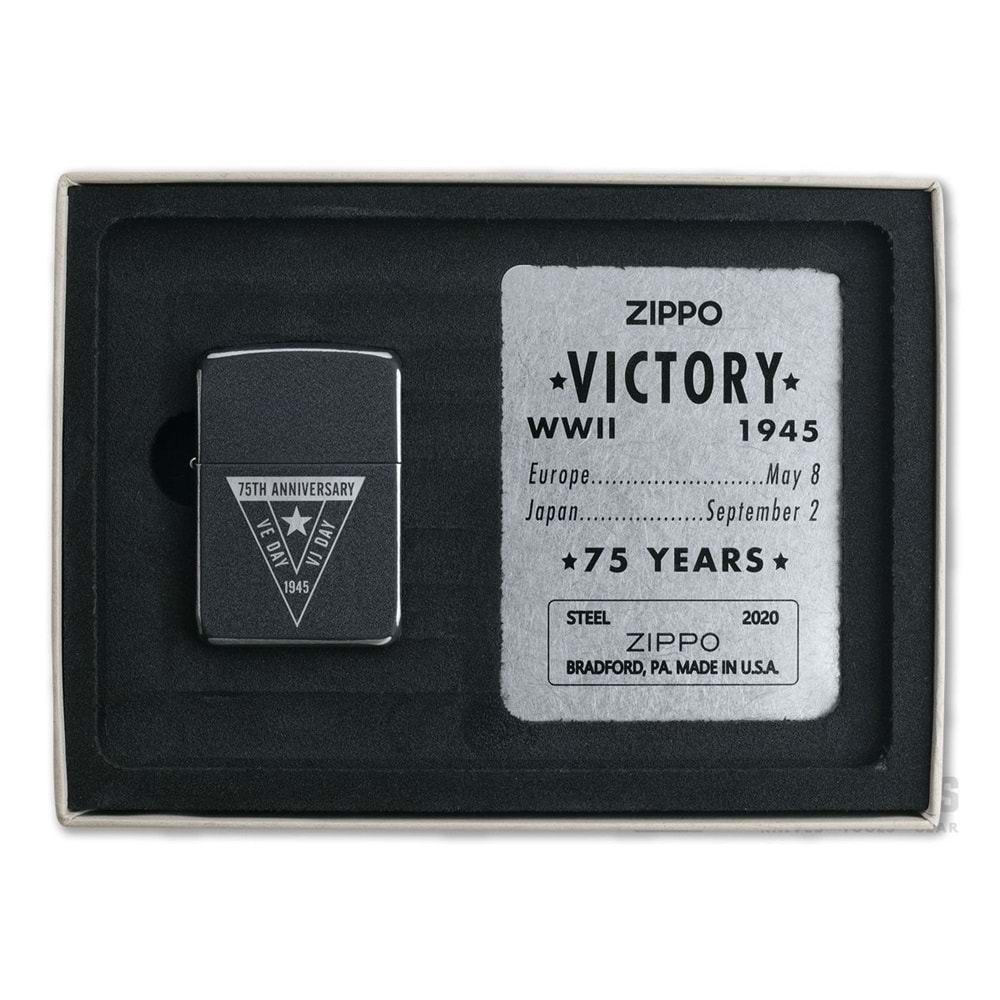 ZİPPO VICTORY 60005524 PI49264 VEVJ DESIGN 75TH ANNİV