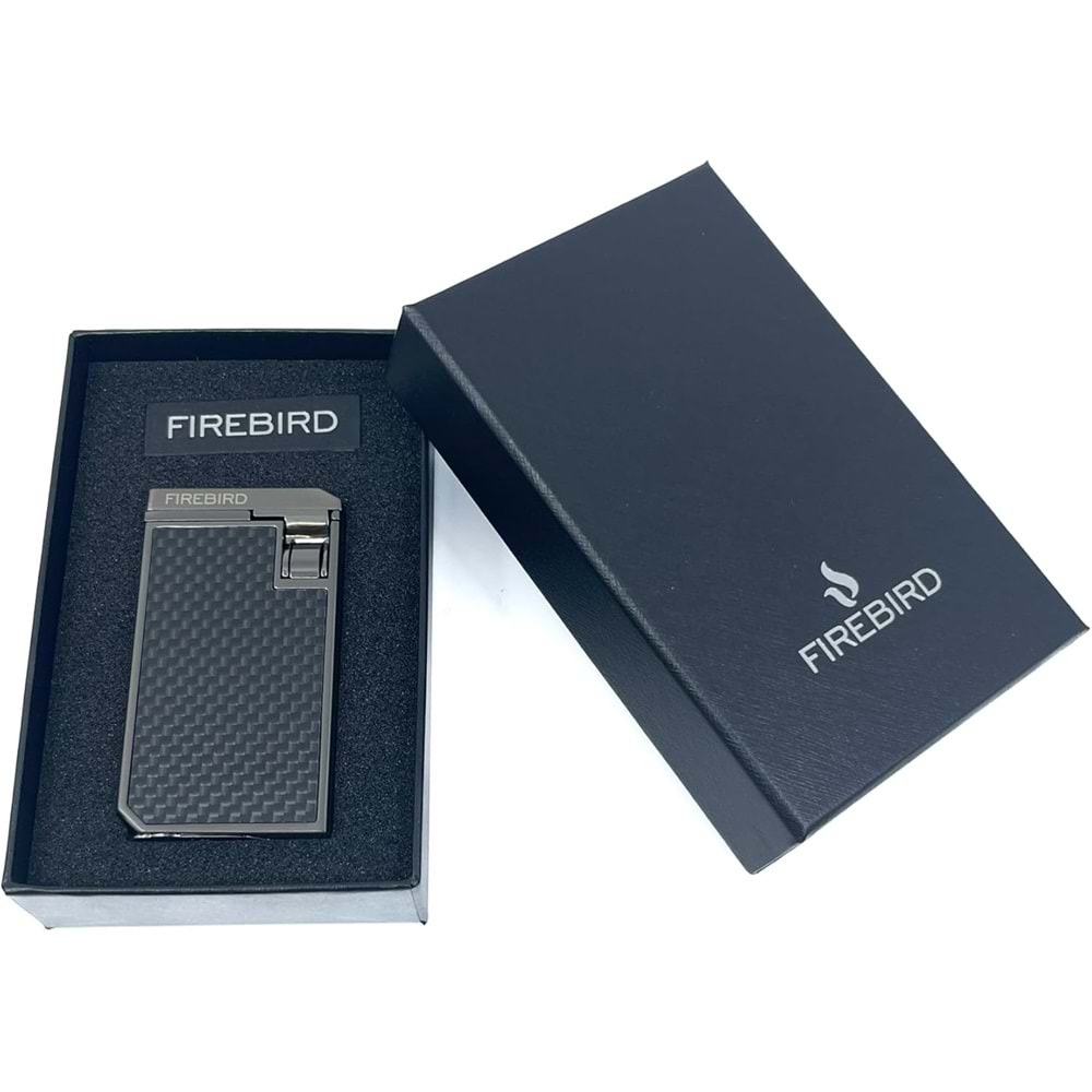 FİREBİRD ÇİFT TORCH PÜRMÜZ KARBON DESENLİ GUN METAL