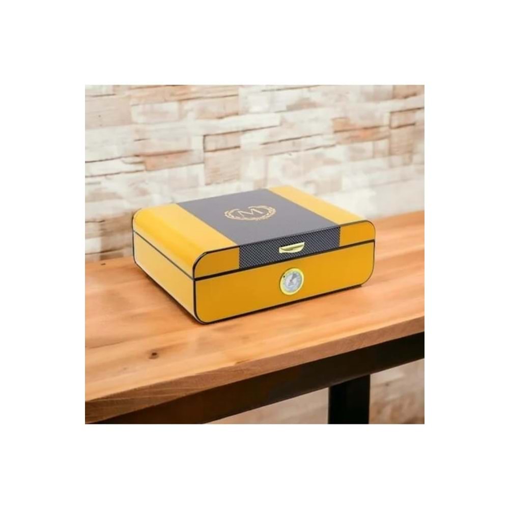 MYON PARİS RACİNG EDİTİON KARDON DİZAYN HUMİDOR SARI 40