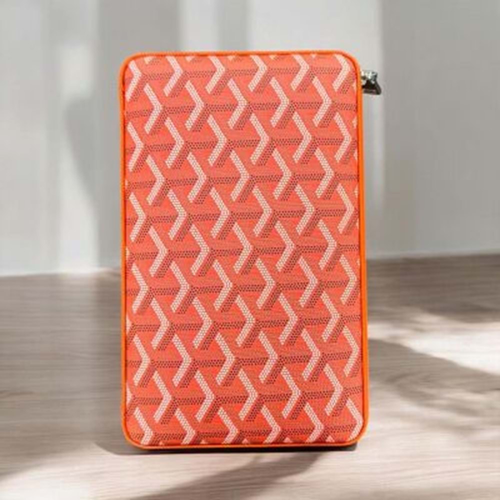 CİGARLOONG DERİ SEYAHAT HUMİDOR ORANGE