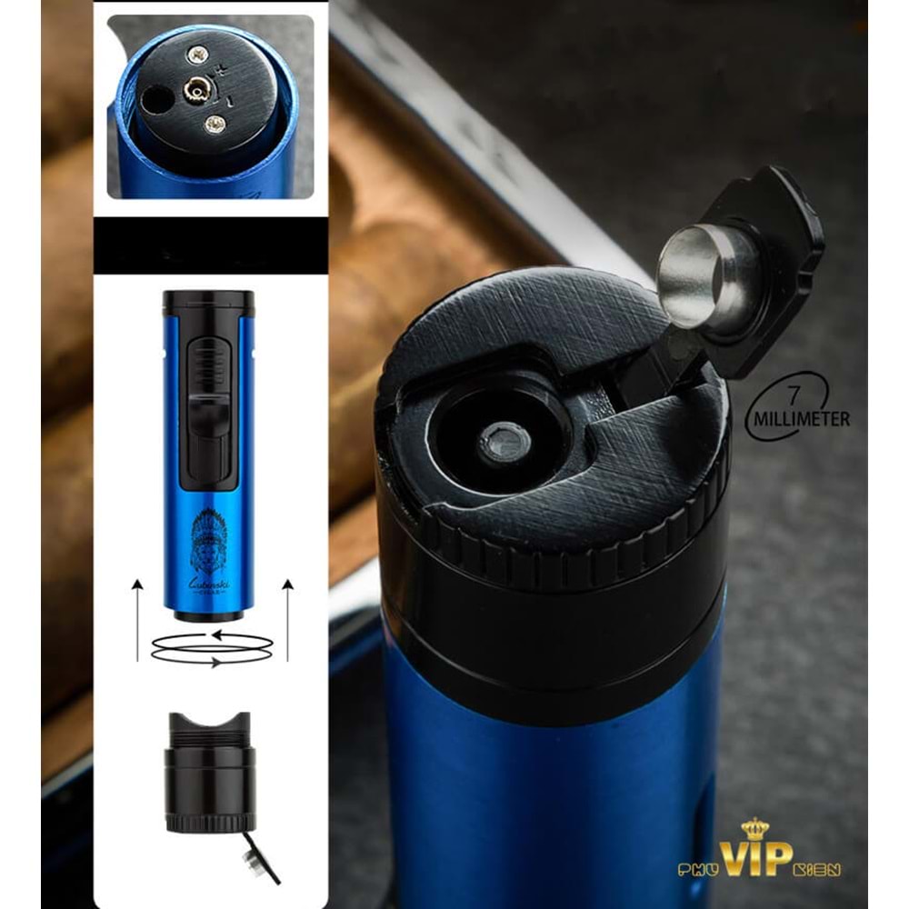 LUBİNSKİ PURO SET 3 LÜ YJA-10018-BL