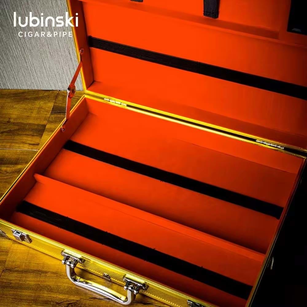 LUBİNSKİ SEYAHAT HUMİDOR VE SUNUM ÇANTASI YJA-13007-GD