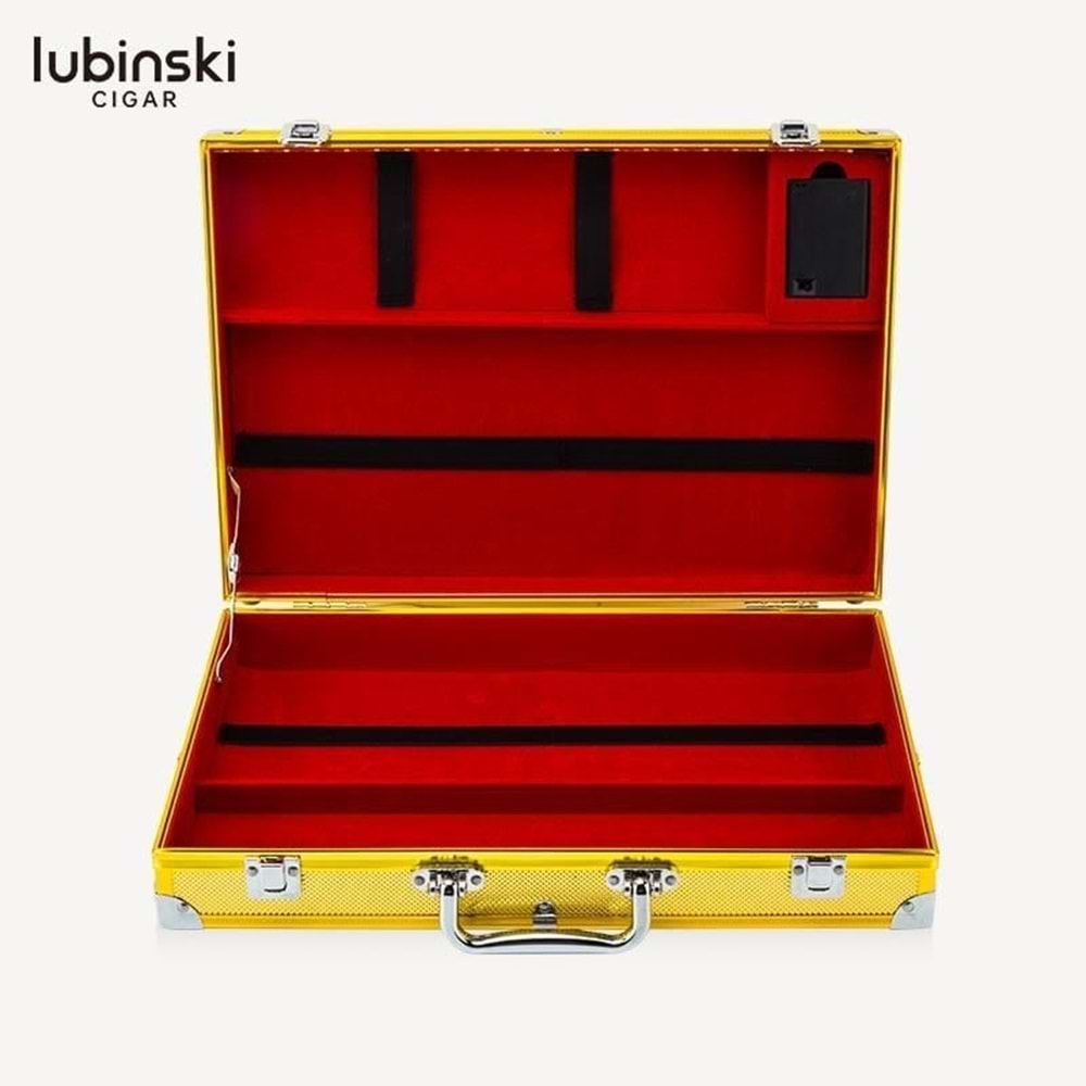 LUBİNSKİ SEYAHAT HUMİDOR VE SUNUM ÇANTASI YJA-13007-GD