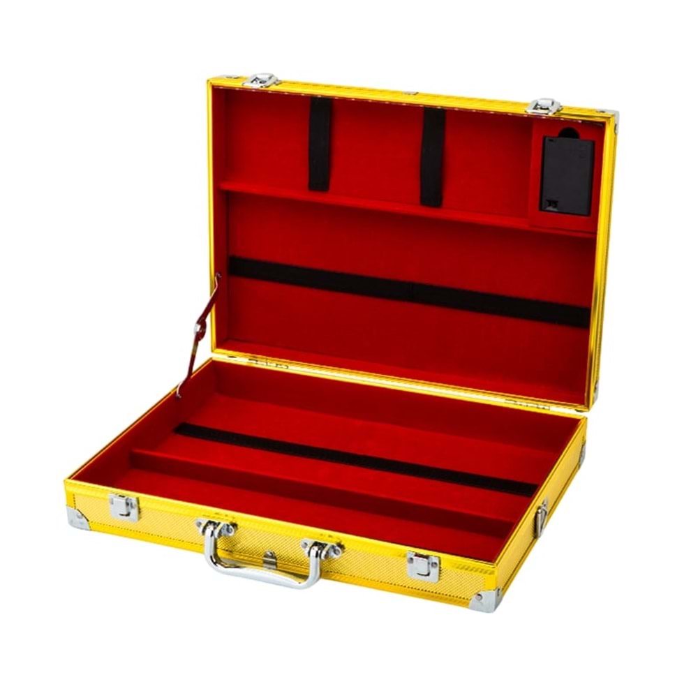 LUBİNSKİ SEYAHAT HUMİDOR VE SUNUM ÇANTASI YJA-13007-GD