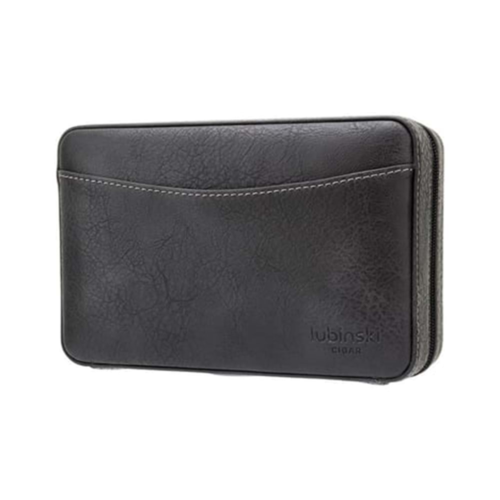 LUBİNSKİ ÇAKMAK SETLİ SEYAHAT HUMİDOR YJA-50023-GY