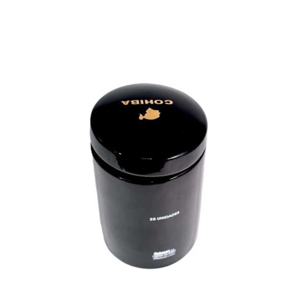 COHİBA SİGLO VI BLACK SİLİNDİR HUMİDOR 15Lİ CMT002