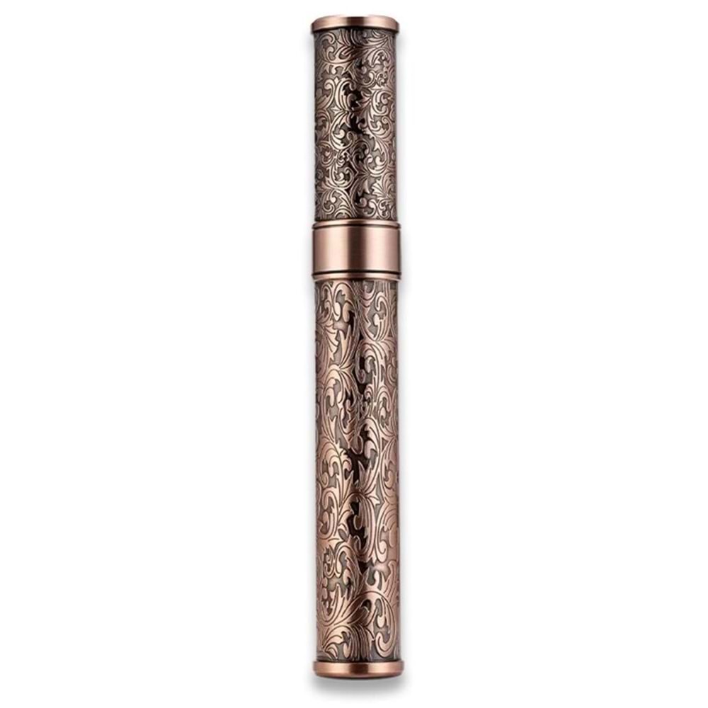 CİGARLOONG DAMASCUS DESEN PURO TÜP KILIFI BRONZ