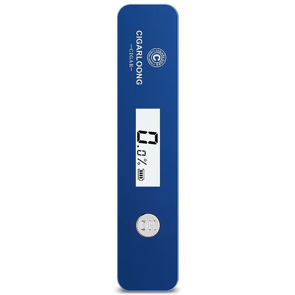CİGARLOONG BLUE HUMİDİMETER DİGİTAL DEDECTÖR PURO İÇİ NEM ÖLÇER