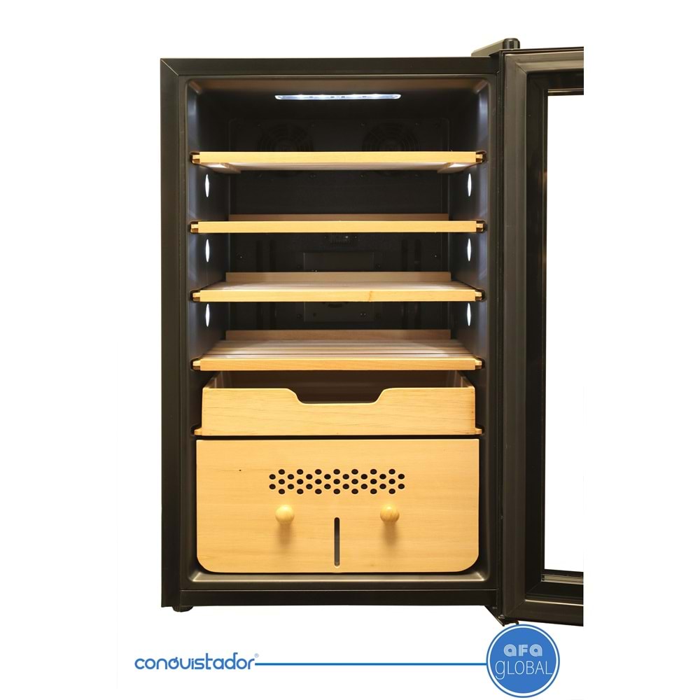 CONQUİSTADOR AFA-026 IMPERİO SERİSİ SİYAH ELEKTRONİK HUMİDOR