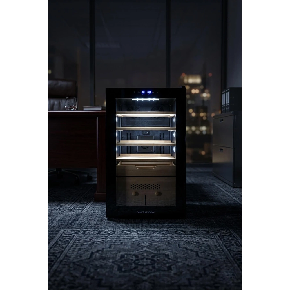 CONQUİSTADOR AFA-026 IMPERİO SERİSİ SİYAH ELEKTRONİK HUMİDOR