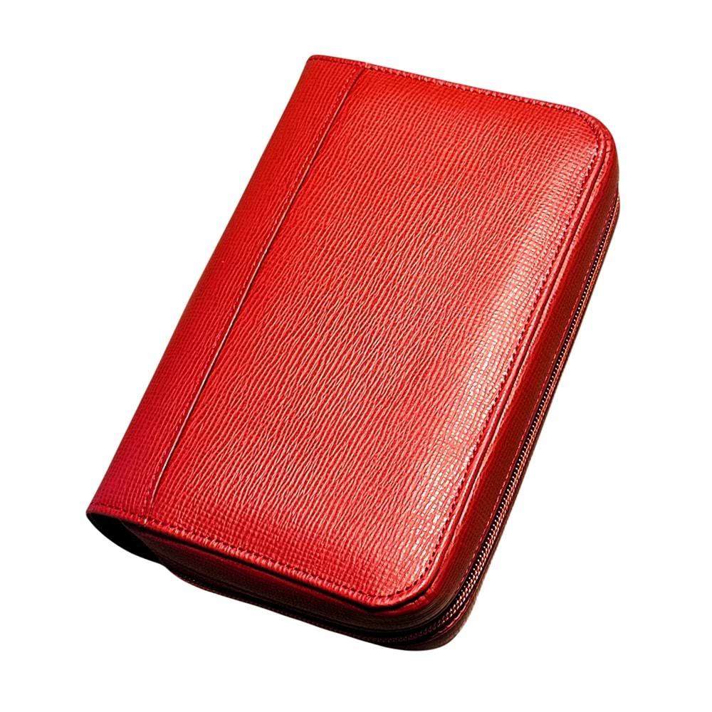 PURO ART SEYAHAT HUMİDORU RED 310.412 R/B (Made İn Spain)(Hakiki Deri)