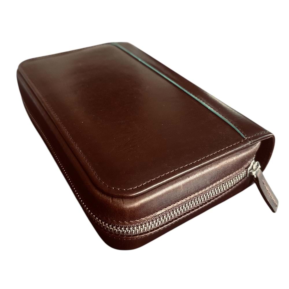 PURO ART SEYAHAT HUMİDORU BROWN 190.412 B. RJ (Made İn Spain)(Hakiki Deri)