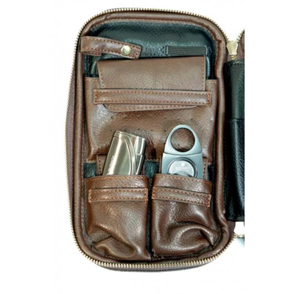 PARMİDA SEYAHAT HUMİDOR BROWN-BLACK PSH0128
