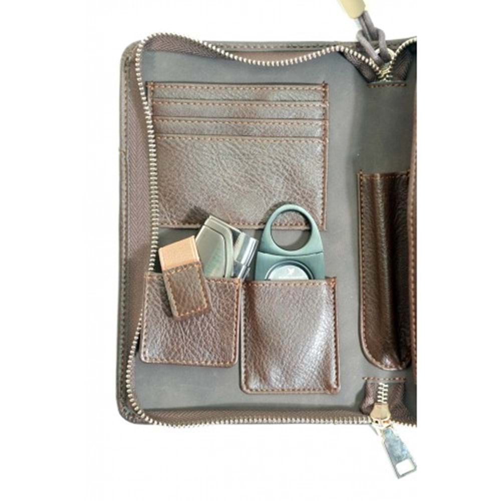 PARMİDA SEYAHAT HUMİDOR BROWN PSH0126