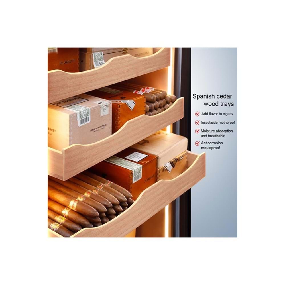RACHİNG ELEKTRONİK HUMİDOR MA50 SİYAH