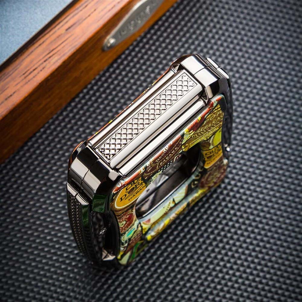 LUBİNSKİ HABANA CUBA KILIFLI KARE PURO MAKASI (60Ring)