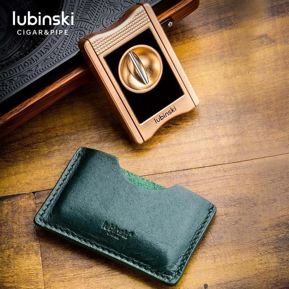 LUBİNSKİ V CUTTER KILIFLI GOLD PURO MAKASI YJA-30022-GD