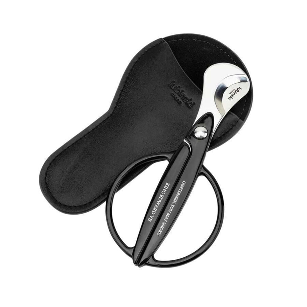 LUBİNSKİ KİNG EDWARD BLACK PURO MAKASI YJA-30024-BK