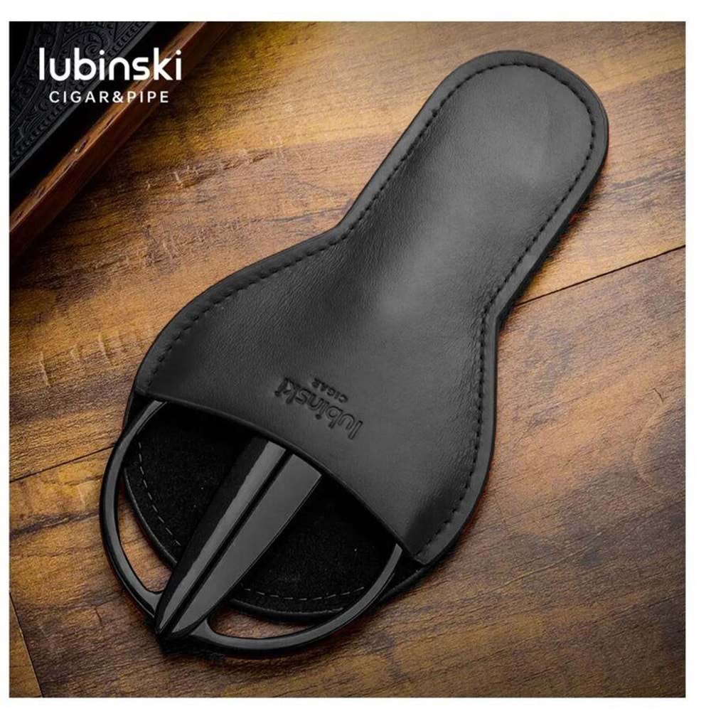 LUBİNSKİ KİNG EDWARD BLACK PURO MAKASI YJA-30024-BK