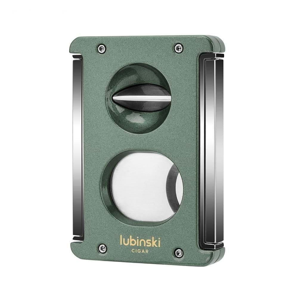 LUBİNSKİ SEHPALI-DELİCİLİ LAZER BIÇAK DOUBLE CUTTER GREEN PURO KESİCİ YJA-30033-GN