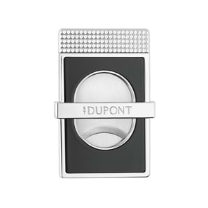 S.T. DUPONT CC SLİM BLACK/CHROME CİGAR CUTTER