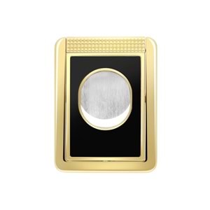 S.T. DUPONT CC X STAND BLACK/GOLDEN CİGAR CUTTER