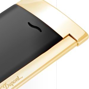 S.T. DUPONT SLIM 7 BLACK&GOLDEN FINISHES
