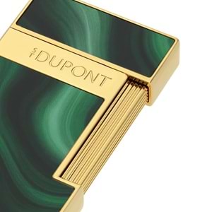 S.T. DUPONT LI SLİMMY GEODE GREEN/GOLDEN ÇAKMAK
