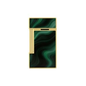 S.T. DUPONT LI SLİMMY GEODE GREEN/GOLDEN ÇAKMAK