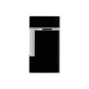S.T. DUPONT LI SLIMMY BLACK LACQUER/CHROME
