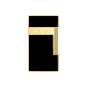 S.T. DUPONT LI SLİMMY BLACK LACQUER/GOLDEN ÇAKMAK