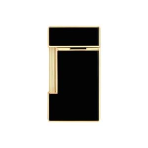 S.T. DUPONT LI SLİMMY BLACK LACQUER/GOLDEN ÇAKMAK