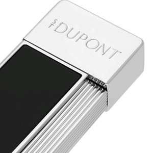 S.T. DUPONT LI TWIGGY BLACK LACQUER/CHROME ÇAKMAK