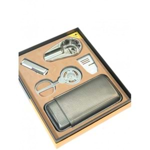 COHIBA 5 Lİ SİLVER-SİYAH PURO SETİ